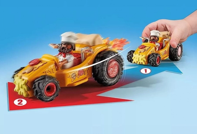 Set figurine Playmobil Funstars Racing: Pizza