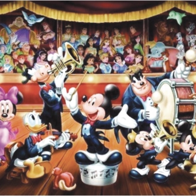 Puzzle panoramic Clementoni Disney Orchestr 1000 piese