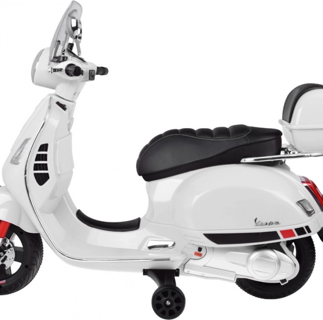 Scuter electric Vespa GTS Super pentru copii – Alb