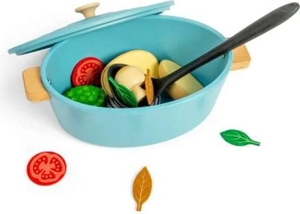 Vas de copt pentru copii cu legume Bigjigs Toys