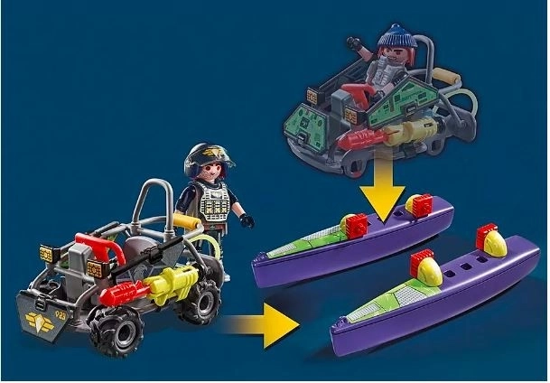 Quad teren special Playmobil City Action