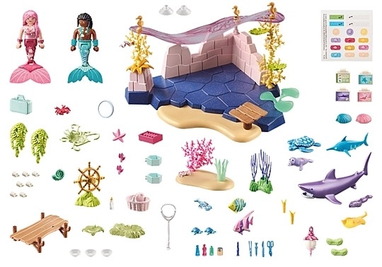 Set figurine Princess Magic îngrijirea animalelor marine