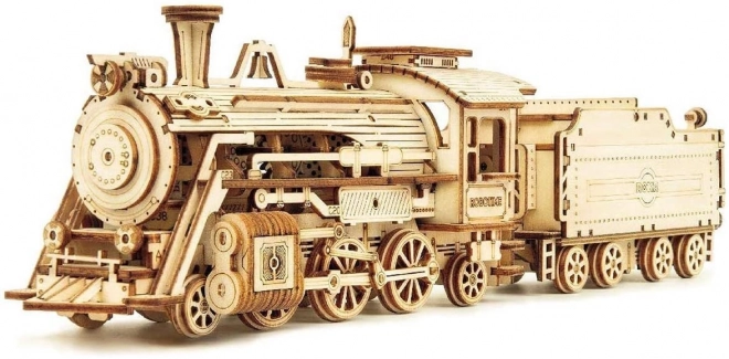 Puzzle 3D din lemn Prime Steam Express - 308 piese