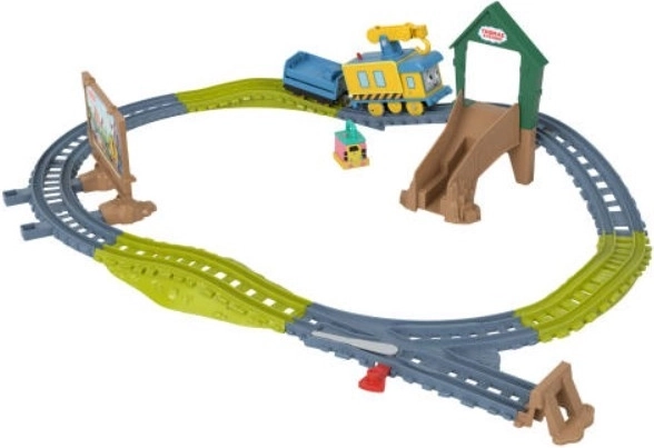 Set cu locomotivă pe baterii Thomas și Prietenii: Prietenii la Muncă