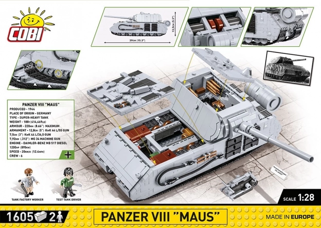 tanc Panzer VIII Maus de la Cobi