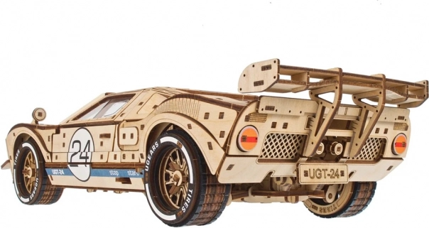 Puzzle mecanic 3D din lemn Ugears Endurance Racer