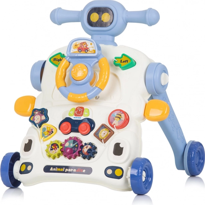 Chipolino premergător interactiv 3 în 1 Mașinuță Albastru
