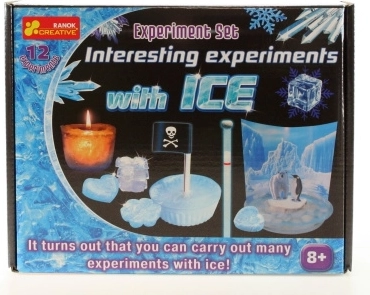 Experimente interesante cu gheață – set științific pentru copii