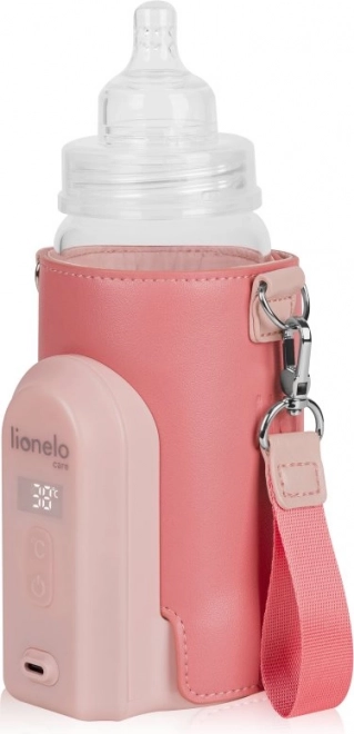 Încălzitor de sticle fără fir Thermup Go Evo Coral Pink
