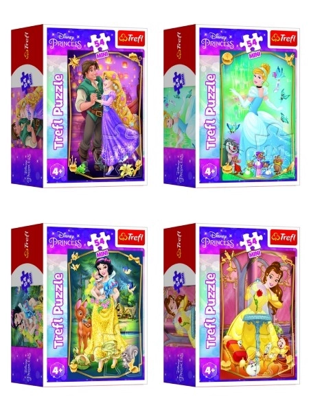 Puzzle mini Prințesele Disney