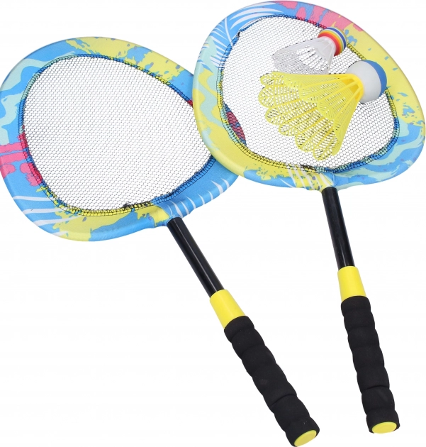 Set de badminton colorat pentru copii