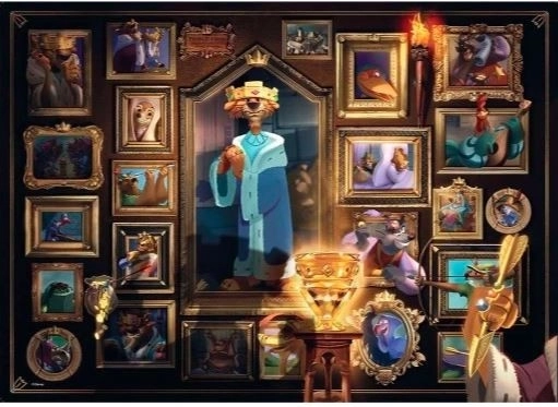 Puzzle Ravensburger Villainous: Regele cu Coarne 1000 piese