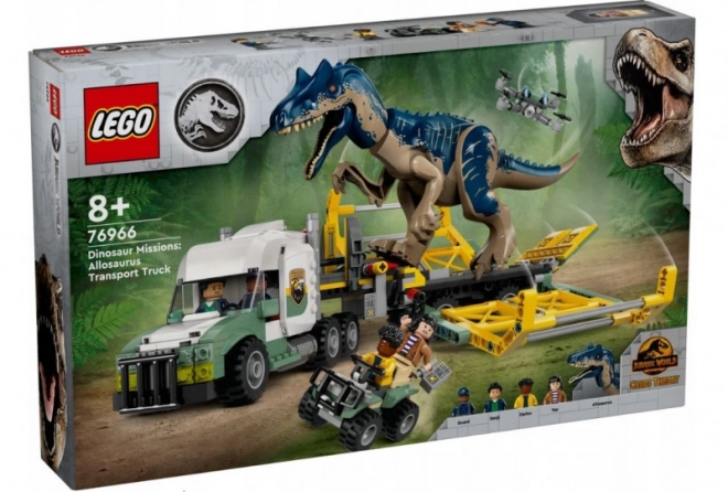 Camion de transport pentru Allosaurus LEGO Jurassic World