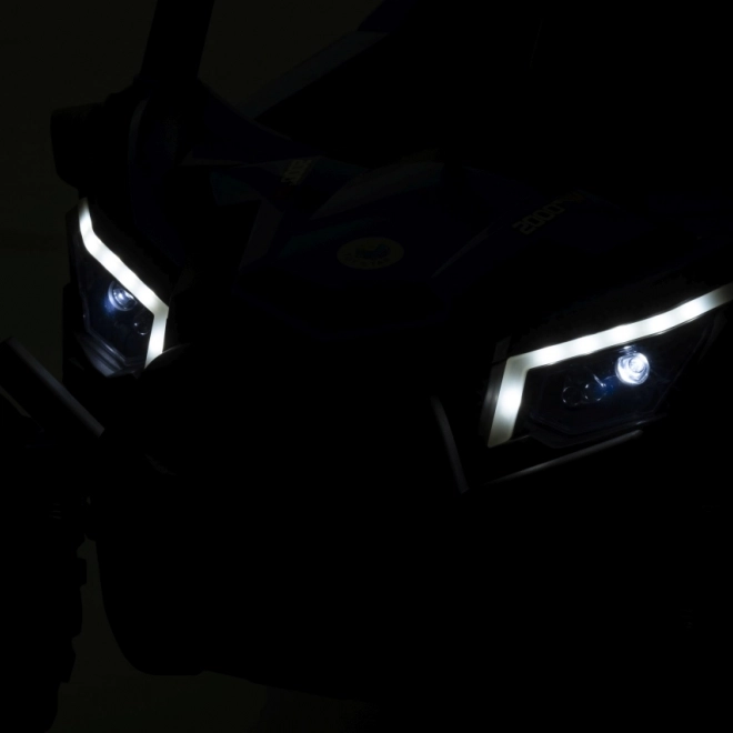 Vehicul electric pentru copii Buggy Madman UTV-MX albastru