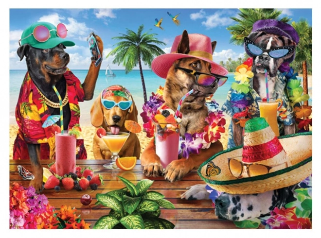 Puzzle petrecere tropicală 1000 de piese