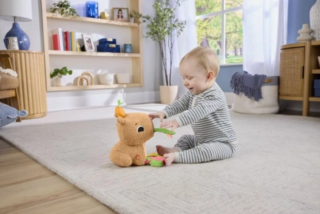 Jucărie moale capibara Fisher-Price