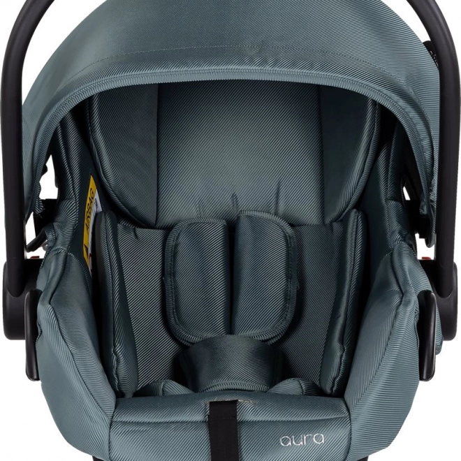 Scaun auto copii Aura i-Size 40-85 cm Basil