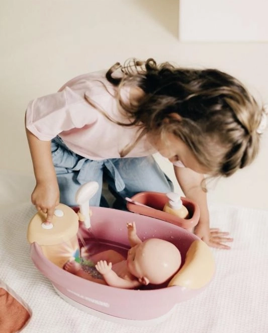 Cadă pentru păpuși Smoby Baby Nurse cu duș electronic