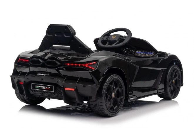 Mașinuță electrică pentru copii Lamborghini Revuelto negru