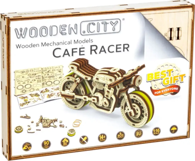 Puzzle 3D motocicletă Cafe Racer