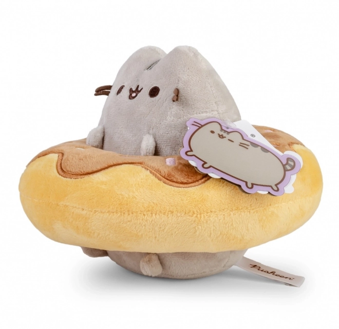 Jucărie de pluș Pusheen cu gogoșă de ciocolată