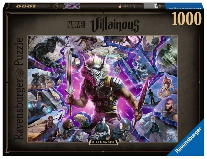 Puzzle Ravensburger villainous: Killmonger 1000 piese