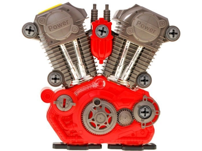 V‑twin realist, cu pistoane mobile