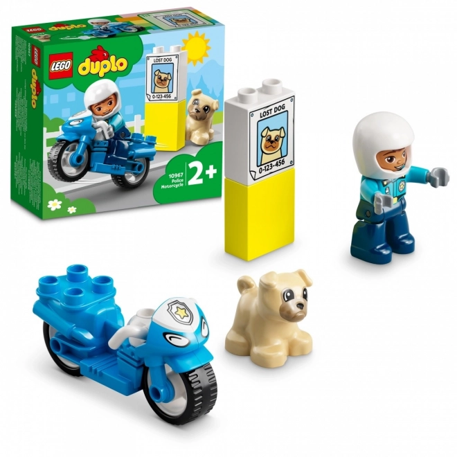 Motocicletă poliție LEGO DUPLO Town