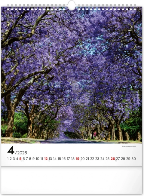 Calendar de perete Inspirație 2026