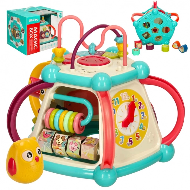 Cub educativ interactiv prinzi viermisorul 7 în 1 Bibi-Inn