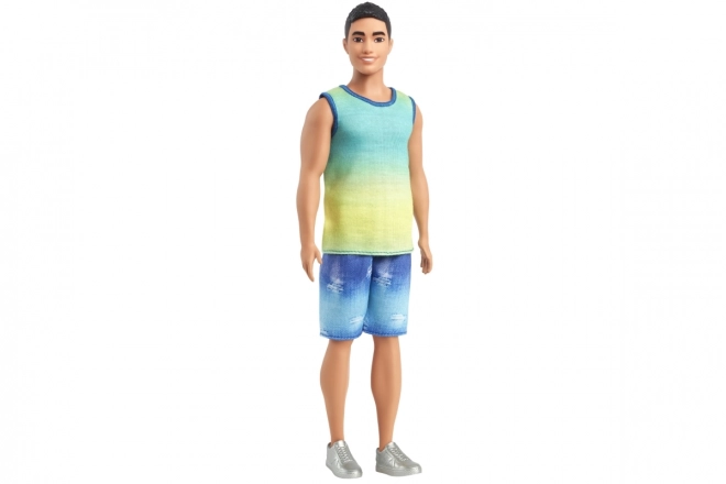 Ken Barbie – tricou ombre și pantaloni scurți