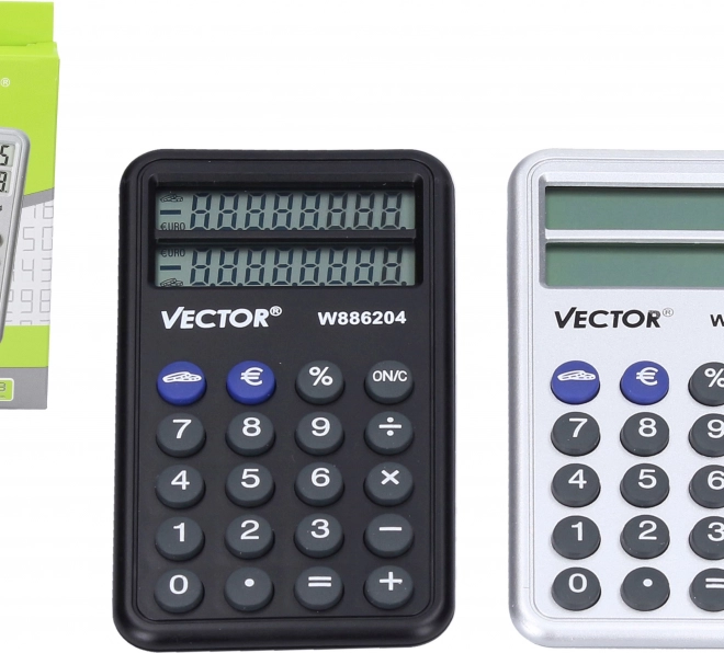 Calculator cu schimbător viteze negru/argintiu