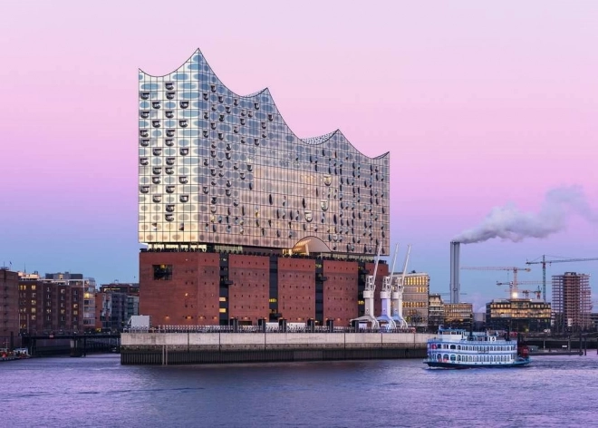 Puzzle Ravensburger Filarmonica Elbei Hamburg 1000 piese
