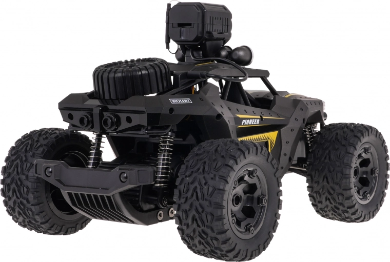 Siguranță în teren datorită suspensiei și anvelopelor mari