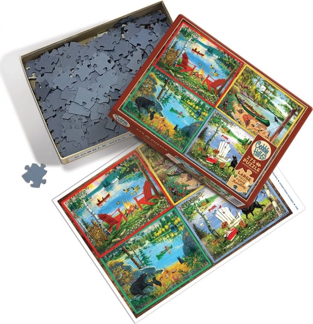 Puzzle Casa Țăranului COBBLE HILL XL 275 piese