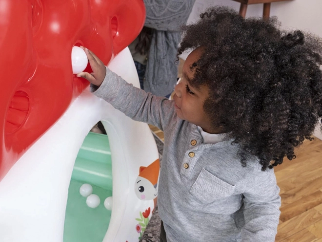 Piscină gonflabilă cu mingi Ciupercuța Bestway Fisher Price