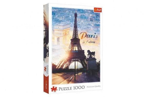 Puzzle TREFL Parisul în zori 1000 piese