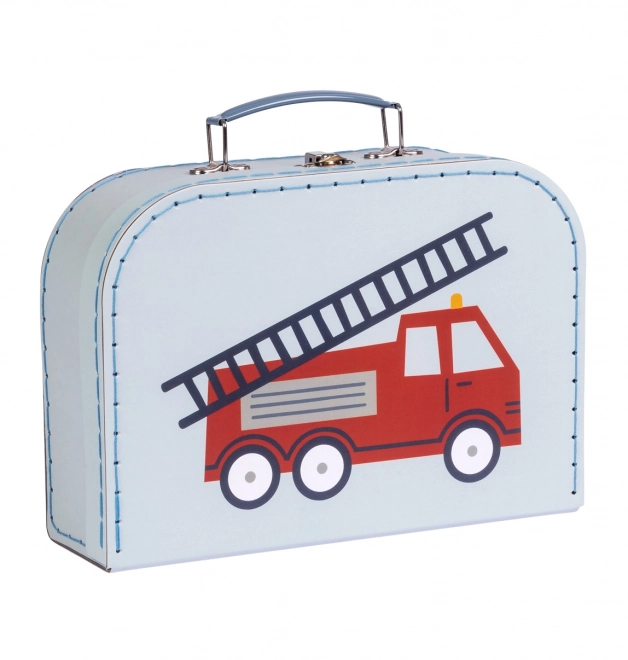 A Little Lovely Company Set de două cutii de carton – Vehicule