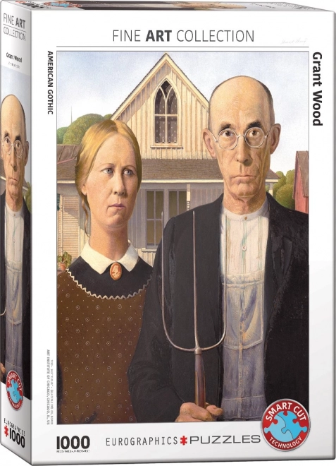 Puzzle American Gothic 1000 piese Eurographics