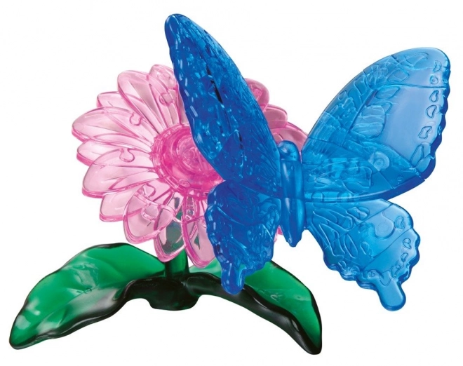 Puzzle 3D Crystal fluture