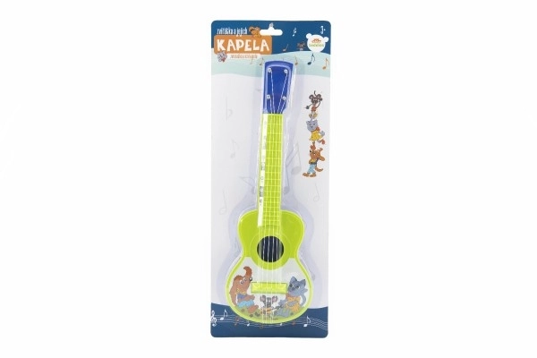 Ukulele din plastic pentru copii cu animale și trupa lor