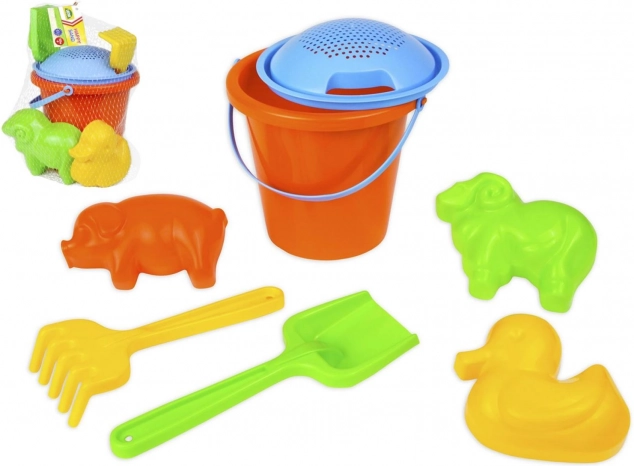 Lena set de nisip, 7 piese