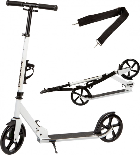 Cadru din aluminiu pliabil și ghidon reglabil