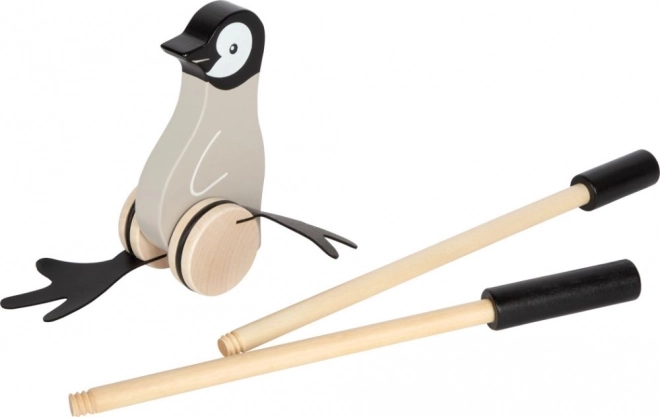 Jucărie de împins Pinguin de la Small Foot