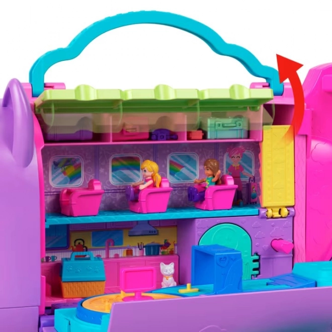 Polly Pocket Avionul Aventurilor Pisicuței