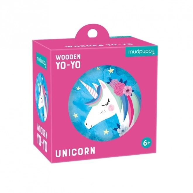 Jojo de lemn unicorn