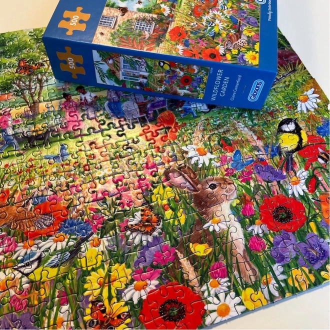 Puzzle Gibsons grădina florilor sălbatice 500 piese