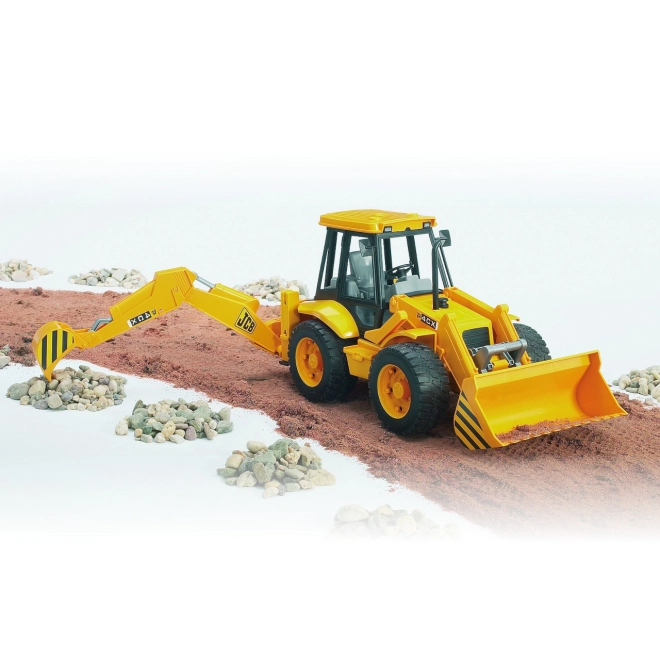 Încărcător frontal și excavator posterior ca în realitate