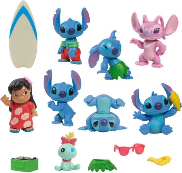 Set de figurine Stitch Deluxe