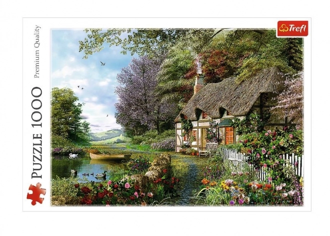 puzzle 1000 piese colț pitorească